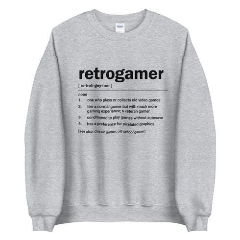 Retrogamer Definition Sweatshirt